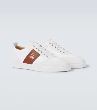 Christian Louboutin Retero leather-trimmed canvas sneakers | Thumbnail 6 Christian Louboutin Retero leather-trimmed canvas sneakers | Thumbnail 6