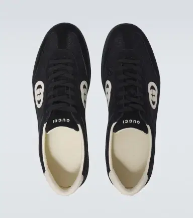 Gucci G75 suede and canvas sneakers | Thumbnail 5 Gucci G75 suede and canvas sneakers | Thumbnail 5