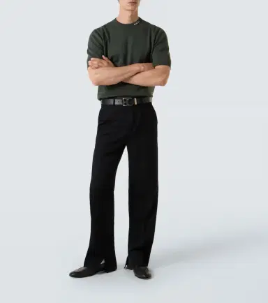 Gucci Logo silk and cotton T-shirt | Thumbnail 2 Gucci Logo silk and cotton T-shirt | Thumbnail 2