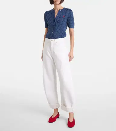 Frame Bubble high-rise barrel-leg jeans | Thumbnail 6 Frame Bubble high-rise barrel-leg jeans | Thumbnail 6