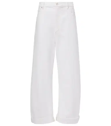 Frame Bubble high-rise barrel-leg jeans | Thumbnail 1 Frame Bubble high-rise barrel-leg jeans | Thumbnail 1