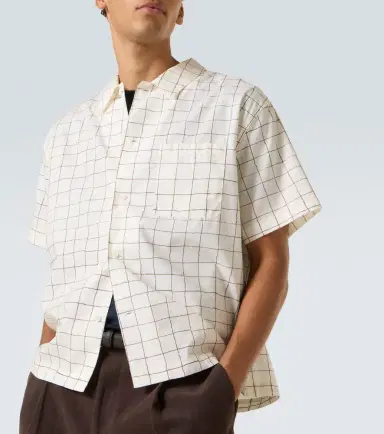 Frame Checked bowling shirt | Thumbnail 3 Frame Checked bowling shirt | Thumbnail 3