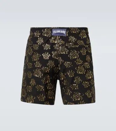 Vilebrequin Jacquard embroidered swim trunks | Thumbnail 2 Vilebrequin Jacquard embroidered swim trunks | Thumbnail 2