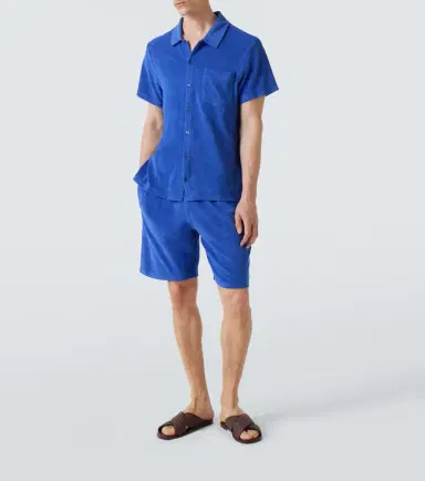 Vilebrequin Cotton-blend terry Bermuda shorts | Thumbnail 3 Vilebrequin Cotton-blend terry Bermuda shorts | Thumbnail 3
