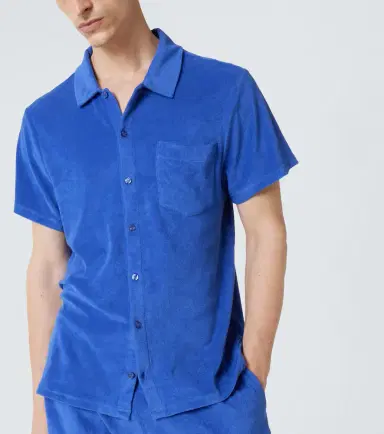 Vilebrequin Cotton-blend terry bowling shirt | Thumbnail 2 Vilebrequin Cotton-blend terry bowling shirt | Thumbnail 2