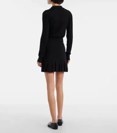 Alessandra Rich Pointelle cotton and cashmere cardigan | Thumbnail 5 Alessandra Rich Pointelle cotton and cashmere cardigan | Thumbnail 5