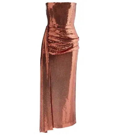 Alex Perry Draped sequined corset dress | Thumbnail 1 Alex Perry Draped sequined corset dress | Thumbnail 1