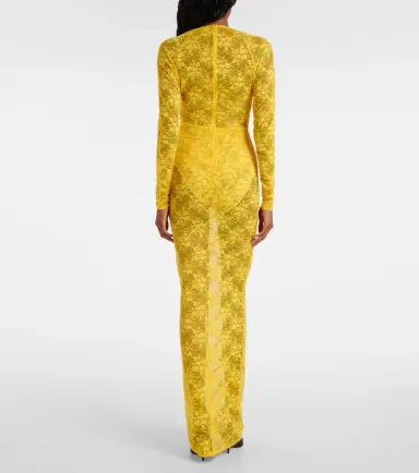 Alex Perry Sheer lace gown | Thumbnail 4 Alex Perry Sheer lace gown | Thumbnail 4