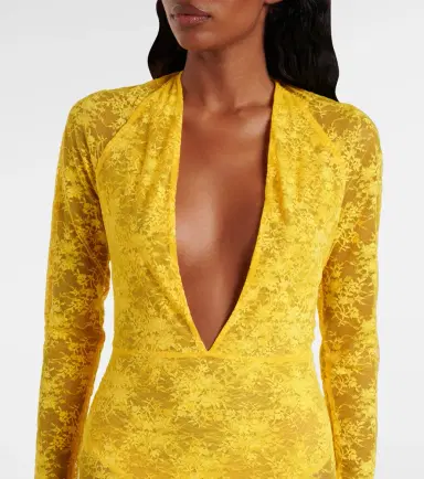 Alex Perry Sheer lace gown | Thumbnail 5 Alex Perry Sheer lace gown | Thumbnail 5