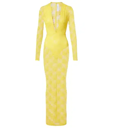 Alex Perry Sheer lace gown | Thumbnail 1 Alex Perry Sheer lace gown | Thumbnail 1