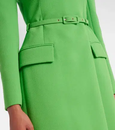 Emilia Wickstead Kalonice wool crêpe midi dress | Thumbnail 2 Emilia Wickstead Kalonice wool crêpe midi dress | Thumbnail 2