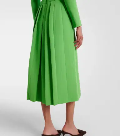 Emilia Wickstead Kalonice wool crêpe midi dress | Thumbnail 3 Emilia Wickstead Kalonice wool crêpe midi dress | Thumbnail 3
