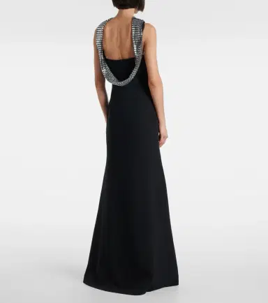 David Koma Embellished cady gown | Thumbnail 4 David Koma Embellished cady gown | Thumbnail 4