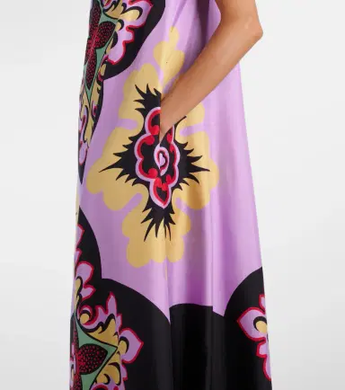 La DoubleJ Roy printed silk twill maxi dress | Thumbnail 5 La DoubleJ Roy printed silk twill maxi dress | Thumbnail 5