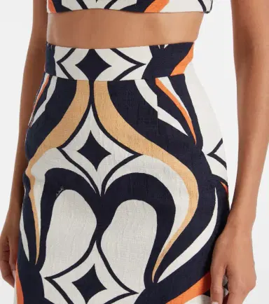 La DoubleJ Baia Jive cotton midi skirt | Thumbnail 5 La DoubleJ Baia Jive cotton midi skirt | Thumbnail 5