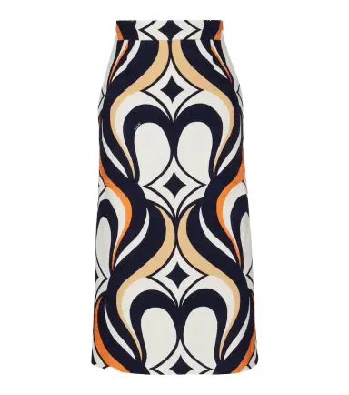 La DoubleJ Baia Jive cotton midi skirt | Thumbnail 1 La DoubleJ Baia Jive cotton midi skirt | Thumbnail 1