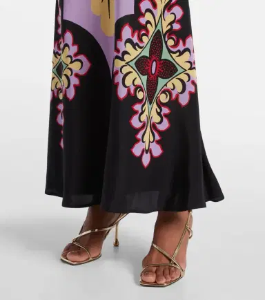 La DoubleJ Marlene silk crêpe de chine maxi dress | Thumbnail 3 La DoubleJ Marlene silk crêpe de chine maxi dress | Thumbnail 3