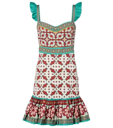 La DoubleJ Mini Gingerbread printed minidress | Thumbnail 1 La DoubleJ Mini Gingerbread printed minidress | Thumbnail 1