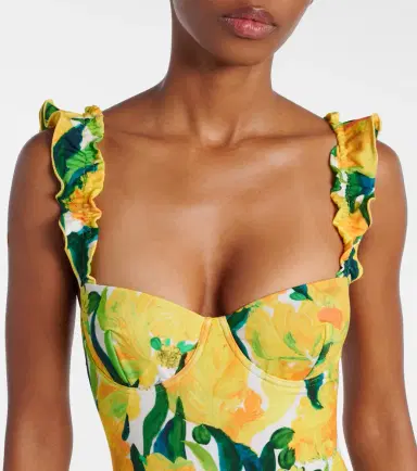 La DoubleJ Boop floral ruffled swimsuit | Thumbnail 2 La DoubleJ Boop floral ruffled swimsuit | Thumbnail 2