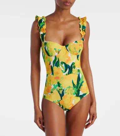 La DoubleJ Boop floral ruffled swimsuit | Thumbnail 3 La DoubleJ Boop floral ruffled swimsuit | Thumbnail 3