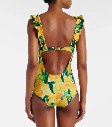 La DoubleJ Boop floral ruffled swimsuit | Thumbnail 4 La DoubleJ Boop floral ruffled swimsuit | Thumbnail 4