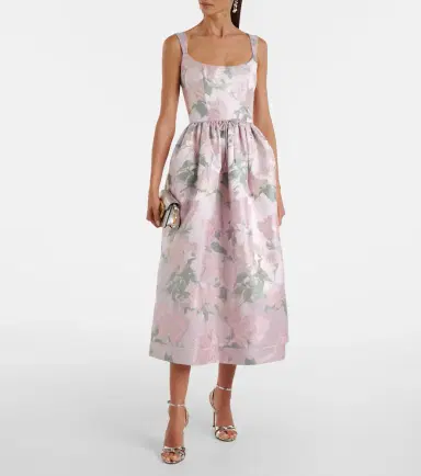 Markarian Apple floral brocade corset dress | Thumbnail 3 Markarian Apple floral brocade corset dress | Thumbnail 3