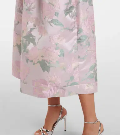 Markarian Apple floral brocade corset dress | Thumbnail 5 Markarian Apple floral brocade corset dress | Thumbnail 5
