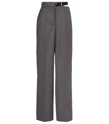 Stella McCartney Wool flannel straight pants | Thumbnail 1 Stella McCartney Wool flannel straight pants | Thumbnail 1