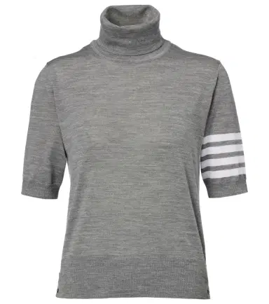 Thom Browne 4-Bar wool turtleneck sweater | Thumbnail 1 Thom Browne 4-Bar wool turtleneck sweater | Thumbnail 1
