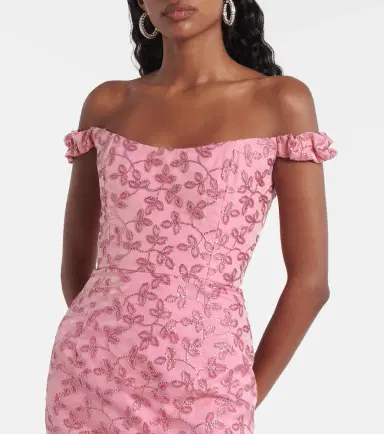 Markarian Amina sequined midi dress | Thumbnail 2 Markarian Amina sequined midi dress | Thumbnail 2