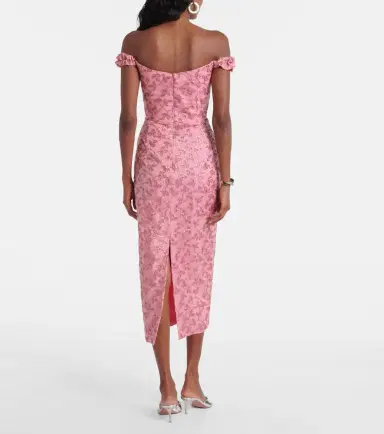 Markarian Amina sequined midi dress | Thumbnail 3 Markarian Amina sequined midi dress | Thumbnail 3