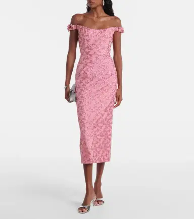 Markarian Amina sequined midi dress | Thumbnail 4 Markarian Amina sequined midi dress | Thumbnail 4