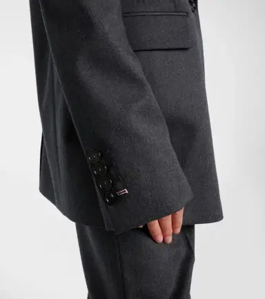 Stella McCartney Iconic wool flannel blazer | Thumbnail 4 Stella McCartney Iconic wool flannel blazer | Thumbnail 4