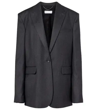Stella McCartney Iconic wool flannel blazer | Thumbnail 1 Stella McCartney Iconic wool flannel blazer | Thumbnail 1