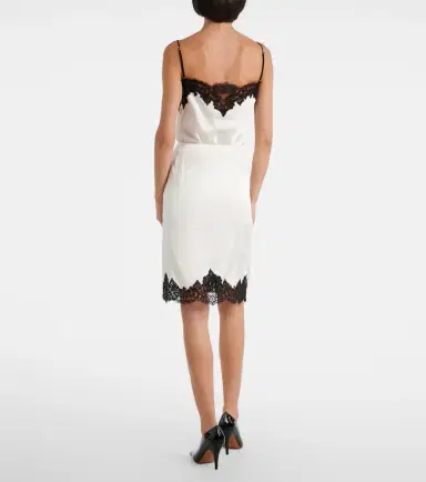 Stella McCartney Satin midi skirt | Thumbnail 5 Stella McCartney Satin midi skirt | Thumbnail 5