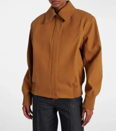Stella McCartney Cropped blouson | Thumbnail 4 Stella McCartney Cropped blouson | Thumbnail 4