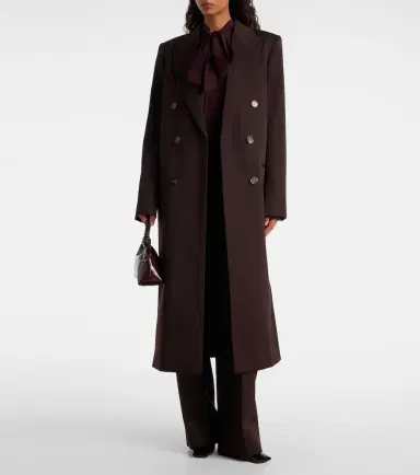 Stella McCartney Wool twill coat | Thumbnail 2 Stella McCartney Wool twill coat | Thumbnail 2