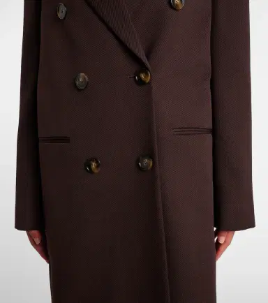 Stella McCartney Wool twill coat | Thumbnail 3 Stella McCartney Wool twill coat | Thumbnail 3