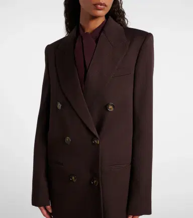 Stella McCartney Wool twill coat | Thumbnail 4 Stella McCartney Wool twill coat | Thumbnail 4