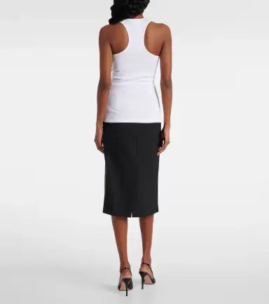 Stella McCartney Printed cotton-blend tank top | Thumbnail 5 Stella McCartney Printed cotton-blend tank top | Thumbnail 5