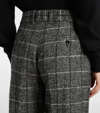 Dolce & Gabbana High-rise wool-blend wide-leg pants | Thumbnail 2 Dolce & Gabbana High-rise wool-blend wide-leg pants | Thumbnail 2