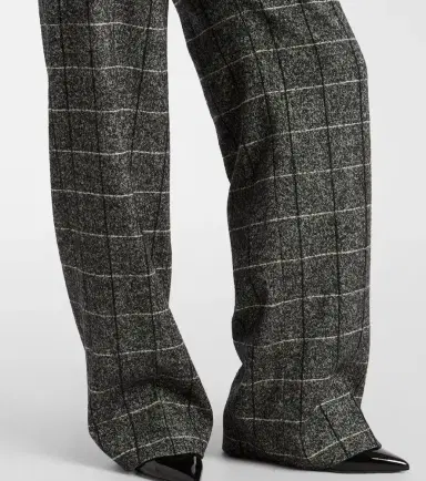 Dolce & Gabbana High-rise wool-blend wide-leg pants | Thumbnail 4 Dolce & Gabbana High-rise wool-blend wide-leg pants | Thumbnail 4