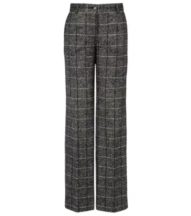 Dolce & Gabbana High-rise wool-blend wide-leg pants | Thumbnail 1 Dolce & Gabbana High-rise wool-blend wide-leg pants | Thumbnail 1