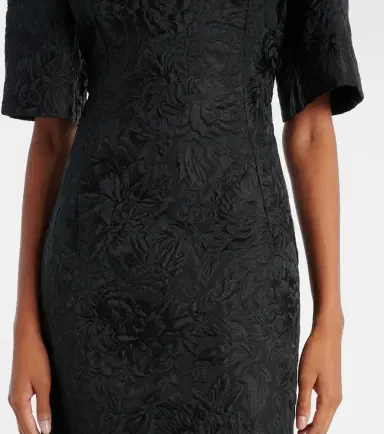 Dolce & Gabbana Cotton and silk-blend minidress | Thumbnail 4 Dolce & Gabbana Cotton and silk-blend minidress | Thumbnail 4