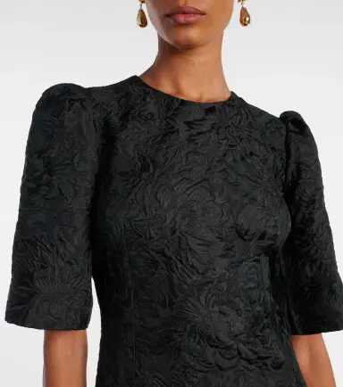 Dolce & Gabbana Cotton and silk-blend minidress | Thumbnail 5 Dolce & Gabbana Cotton and silk-blend minidress | Thumbnail 5