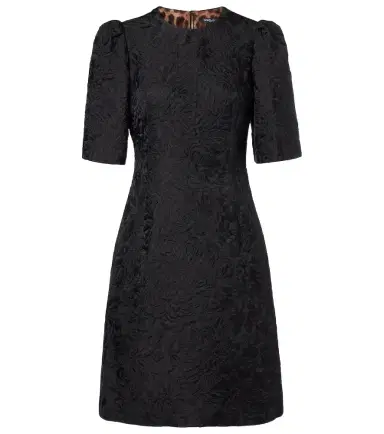 Dolce & Gabbana Cotton and silk-blend minidress | Thumbnail 1 Dolce & Gabbana Cotton and silk-blend minidress | Thumbnail 1