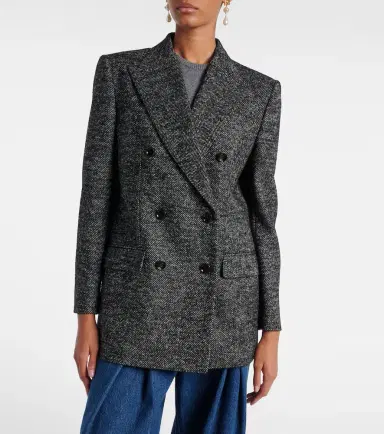 Dolce & Gabbana Double-breasted wool-blend jacket | Thumbnail 4 Dolce & Gabbana Double-breasted wool-blend jacket | Thumbnail 4