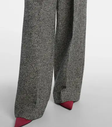 Dolce & Gabbana Pleated wool-blend wide-leg pants | Thumbnail 3 Dolce & Gabbana Pleated wool-blend wide-leg pants | Thumbnail 3