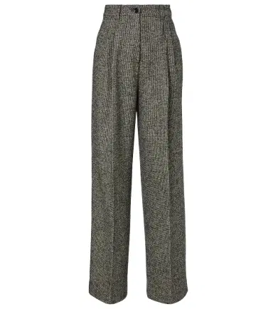 Dolce & Gabbana Pleated wool-blend wide-leg pants | Thumbnail 1 Dolce & Gabbana Pleated wool-blend wide-leg pants | Thumbnail 1