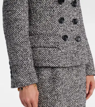 Dolce & Gabbana Double-breasted wool-blend jacket | Thumbnail 2 Dolce & Gabbana Double-breasted wool-blend jacket | Thumbnail 2